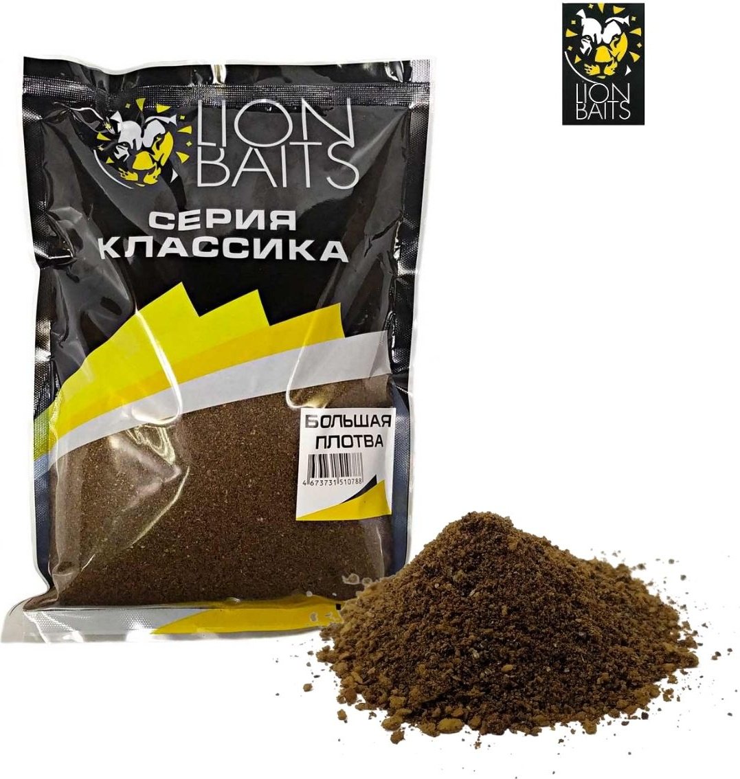 Прикормка Lion Baits LBCK-006 Натуральный 1 кг купить,NaN