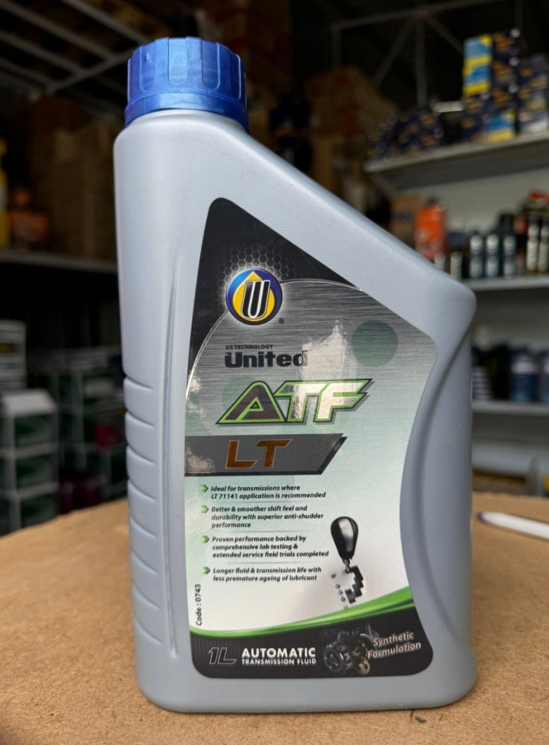 Масло синтетическое United Oil UNITED ATF LT 1 л