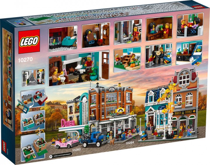 Конструктор Lego Книжный магазин Creator Expert 10270 купить,NaN