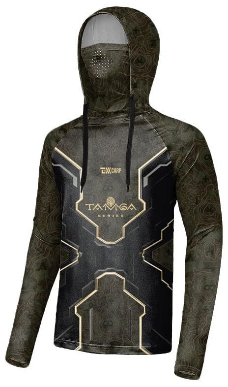 Лонгслив TEXX Carp Солнцезащитный с капюшоном и баффом Texx Carp Tamga Series S купить,NaN