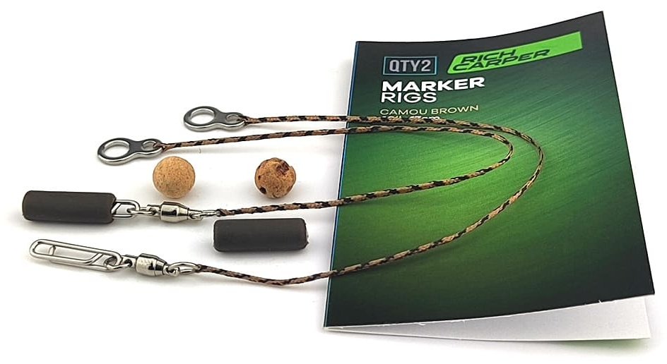 Rich Carper Marker Rig Camo Brown, 40lb, 17cm купить,NaN