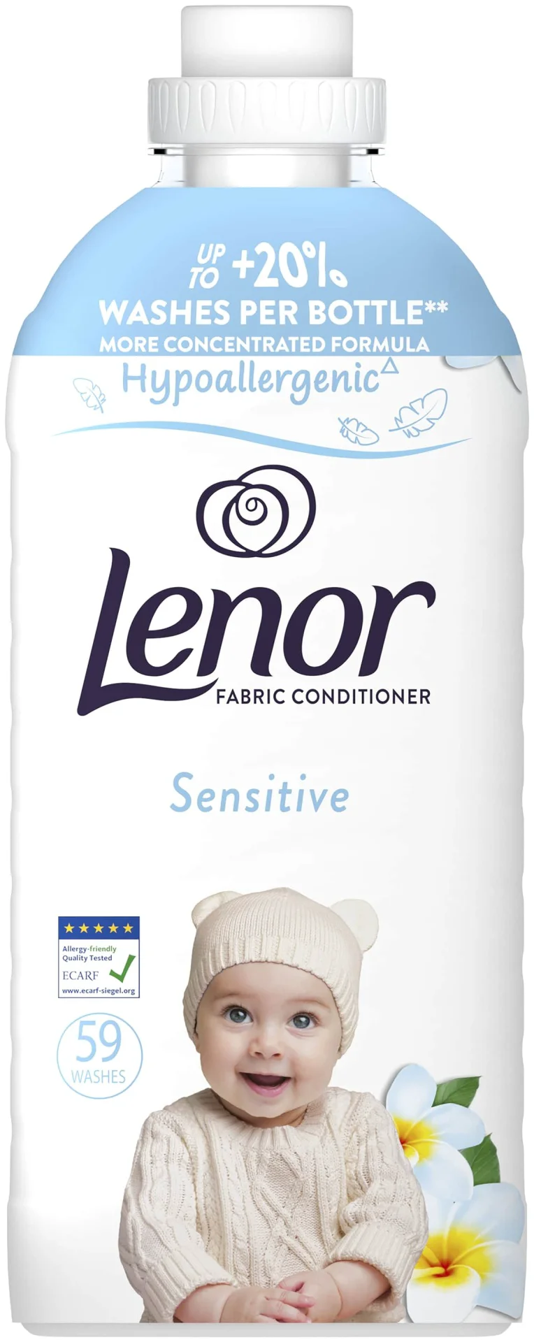 Кондиционер для детского белья Lenor Sensitive 1239 мл купить,NaN