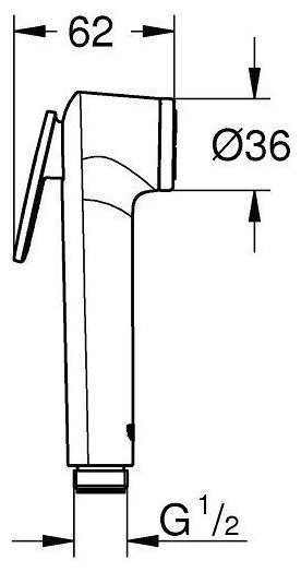 Grohe 27512001 Tempesta-F Trigger Spray 30 - ForteMarket Grohe 27512001 Tempesta-F Trigger Spray 30 купить,30200