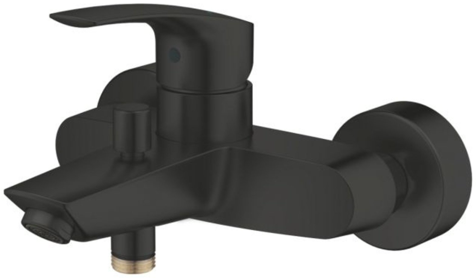 Смеситель для ванны Grohe 333002433 Eurosmart, нержавеющая сталь, цвет черный купить,NaN