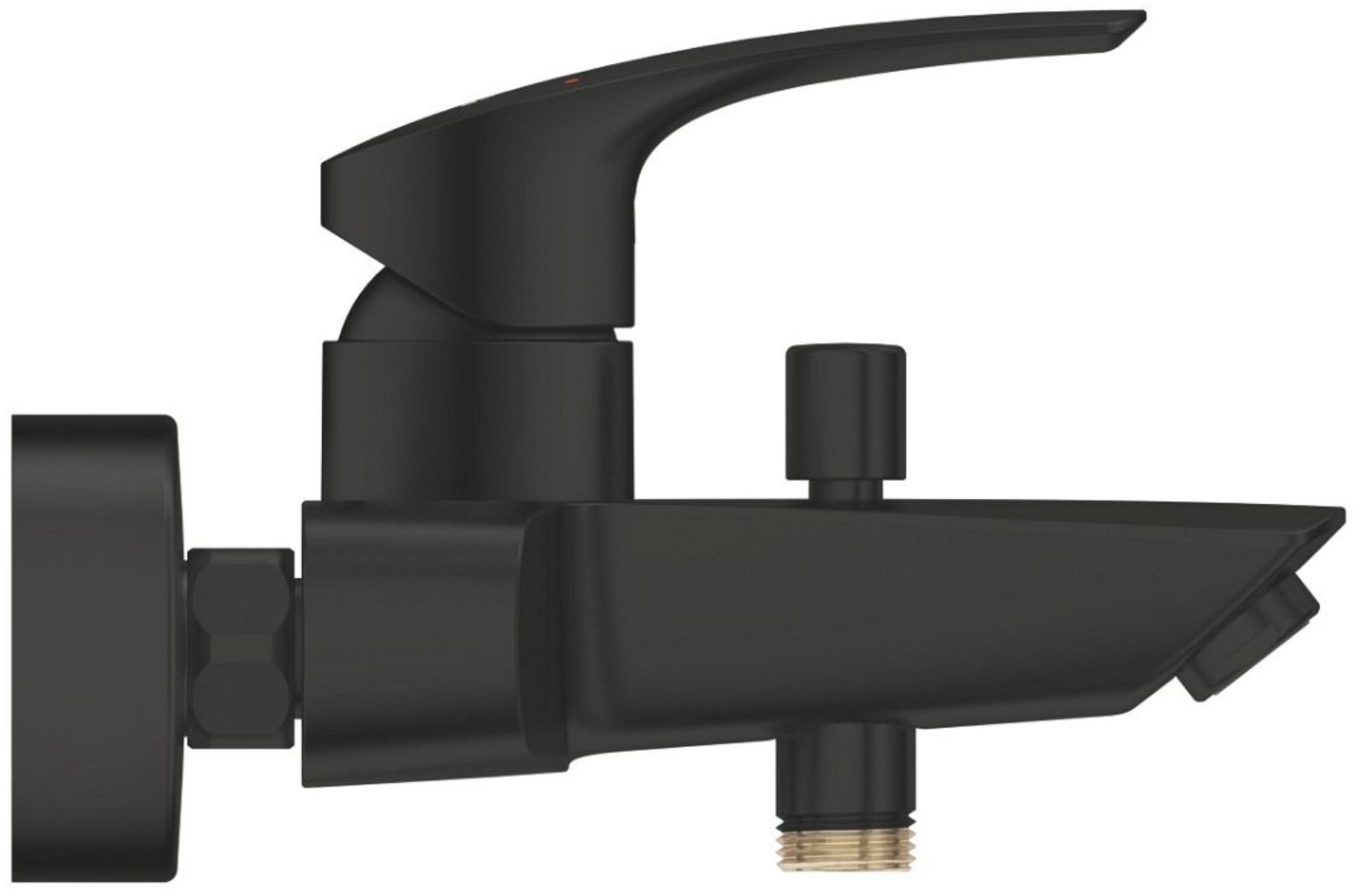 Смеситель для ванны Grohe 333002433 Eurosmart, нержавеющая сталь, цвет черный - ForteMarket Смеситель для ванны Grohe 333002433 Eurosmart, нержавеющая сталь, цвет черный купить,0