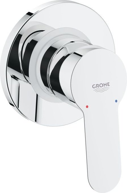 Смеситель для душа Grohe BauEdge (внешняя и встраиваемая части), хром (29040000), латунь, цвет хром купить,NaN