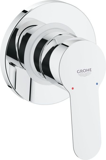 Смеситель для душа Grohe BauEdge (внешняя и встраиваемая части), хром (29040000), латунь, цвет хром купить,NaN
