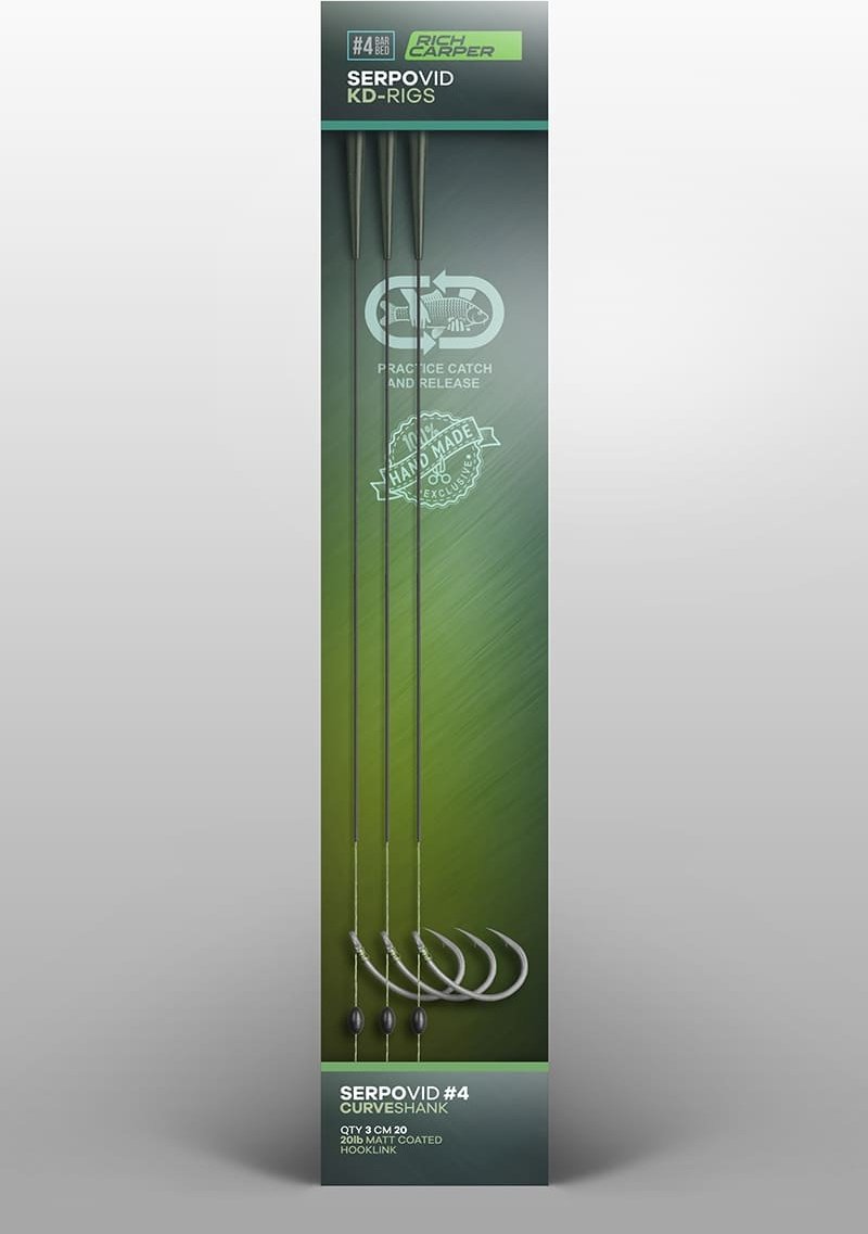 Rich Carper Serpovid KD-Rigs Curveshank №4 купить,NaN