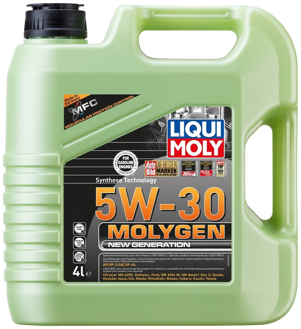 Моторное масло Синтетическое LIQUI MOLY Molygen NG 5W-30 4 л