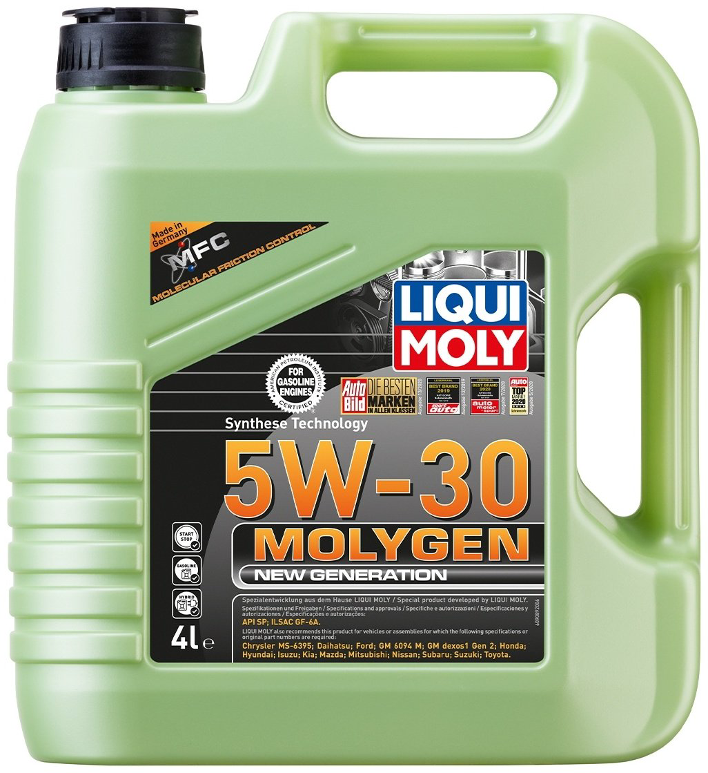 Моторное масло Синтетическое LIQUI MOLY Molygen NG 5W-30 4 л купить,40100