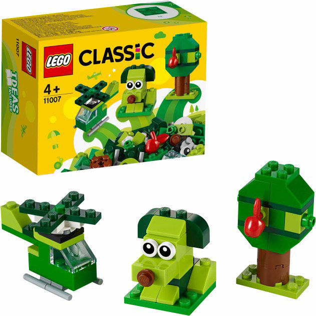 Конструктор Lego Зелёный набор для конструирования 11007 купить,NaN