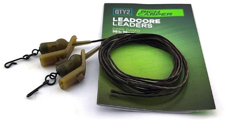 Оснастка Rich Carper скользящий Running Rig System ver.IV , Dark Camo, 35lb, 78cm 78 см купить,NaN