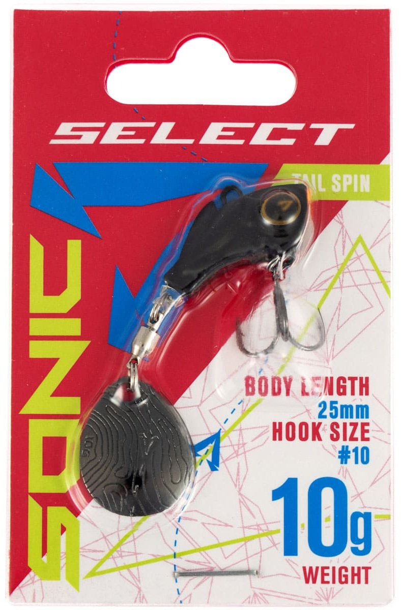 Тейл-спиннер SELECT Sonic 10g#, 25mm, цвет 14 1 шт купить,NaN