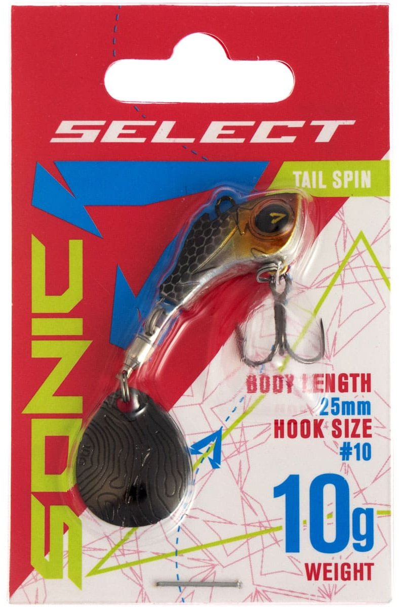 Тейл-спиннер SELECT Sonic 10g#, 25mm, цвет 07 1 шт купить,NaN