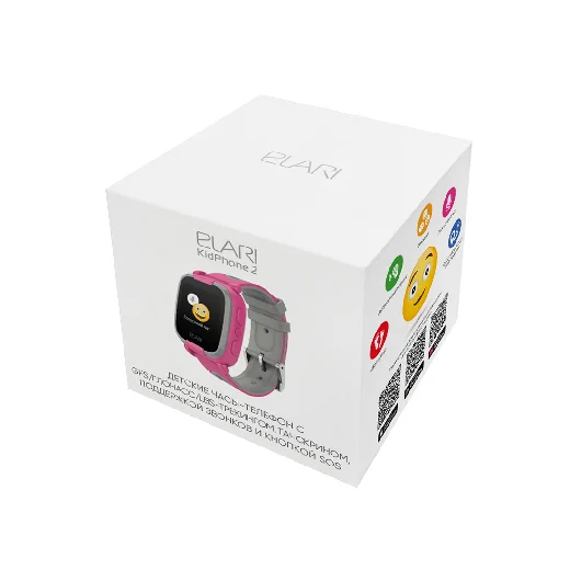 Смарт-часы Elari KidPhone 2 KP2-VIT-GRY Violet Grey купить,0