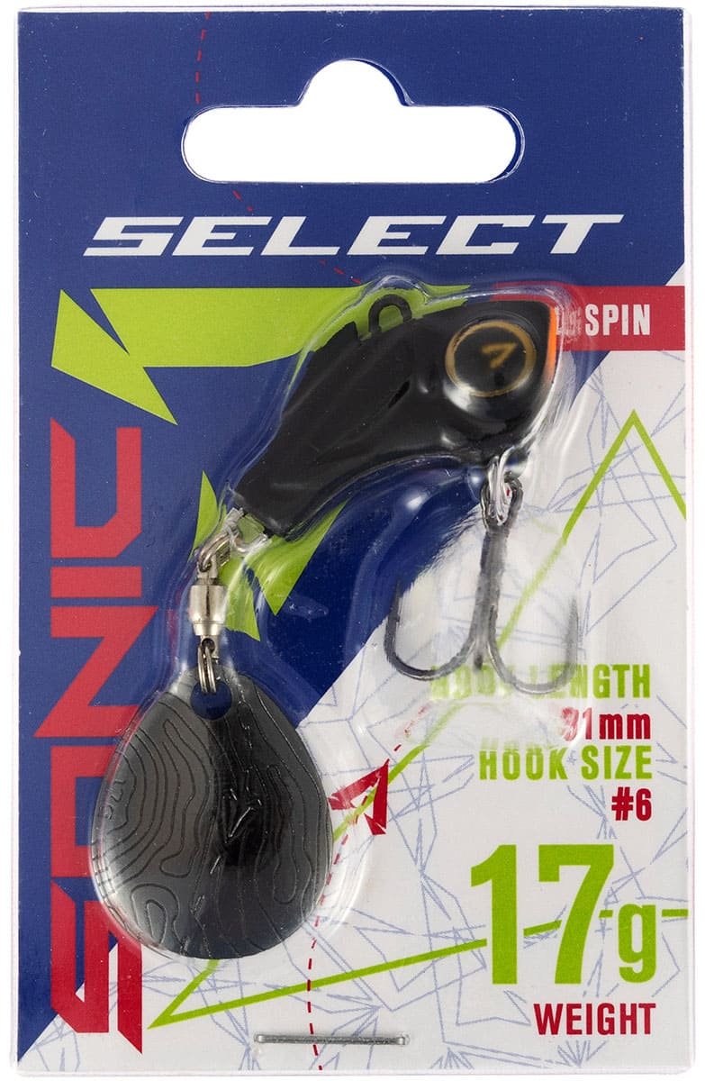 Тейл-спиннер SELECT Sonic 17g#, 31mm, цвет 14 1 шт купить,NaN