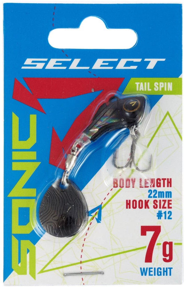 Тейл-спиннер SELECT Sonic 7g#, 22mm, цвет 15 1 шт купить,NaN