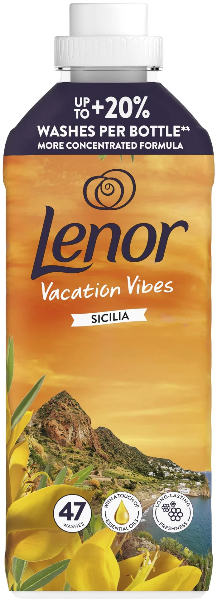 Кондиционер для белья Lenor Vacation Vibes Sicilia 987 мл купить,NaN