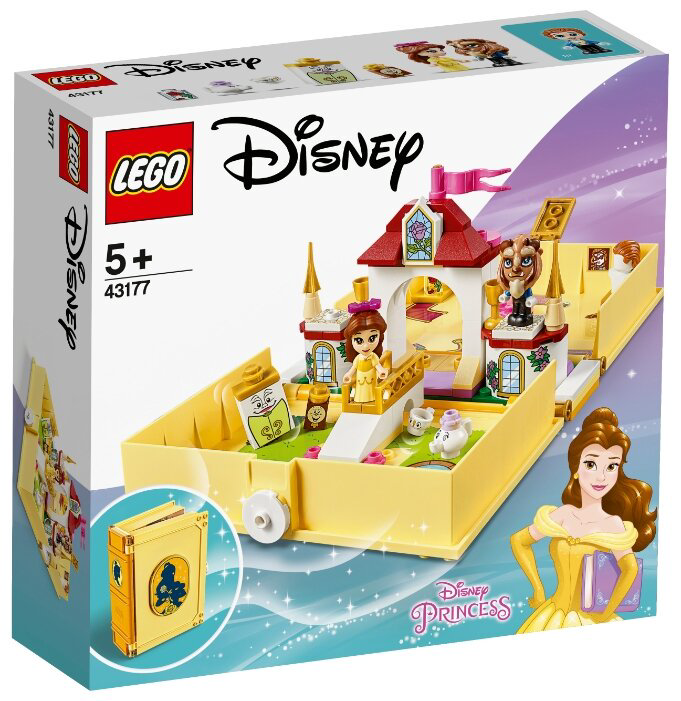 Конструктор Lego Disney Princess Книга сказочных приключений Белль 43177 купить,NaN