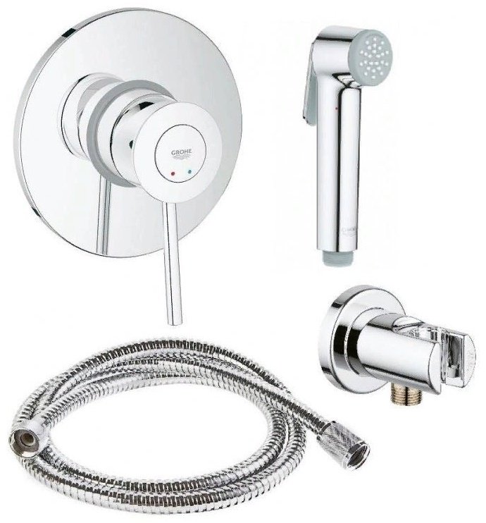 Grohe гигиенический душ BauClassic 124434