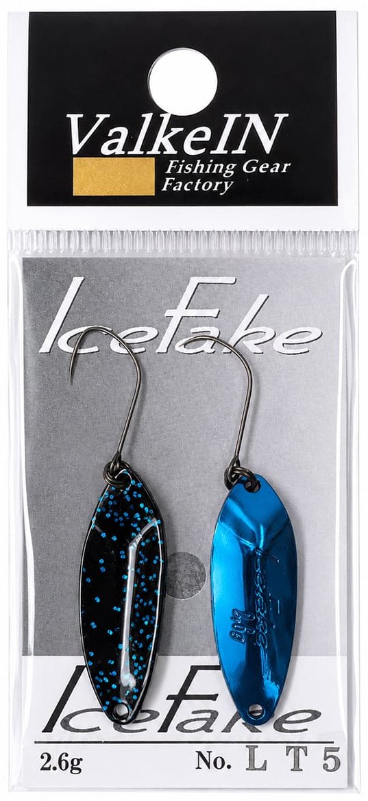 Блесна ValkeIN Ice Fake 2.6g, Color LT5 Blue Finish 1 шт 31 мм LT5 Blue Finish купить,NaN