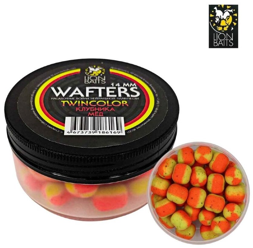 Прикормка Lion Baits LBWAFTC-1402 Клубника, мед 0.04 кг купить,NaN