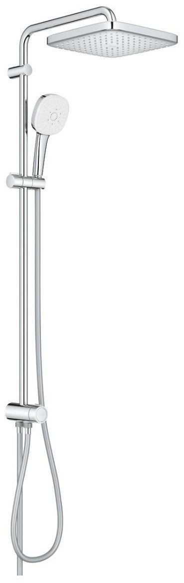Grohe душевой набор (гарнитур) 26694001 Tempesta Cosmopolitan 250 CUBE с переключателем, хром