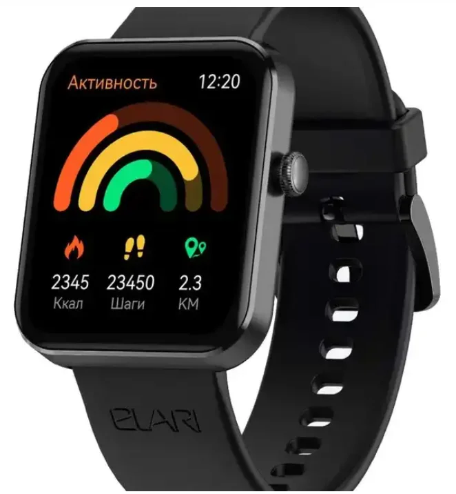 Смарт-часы Elari Watch Lite KP-N1-BLACK Black
