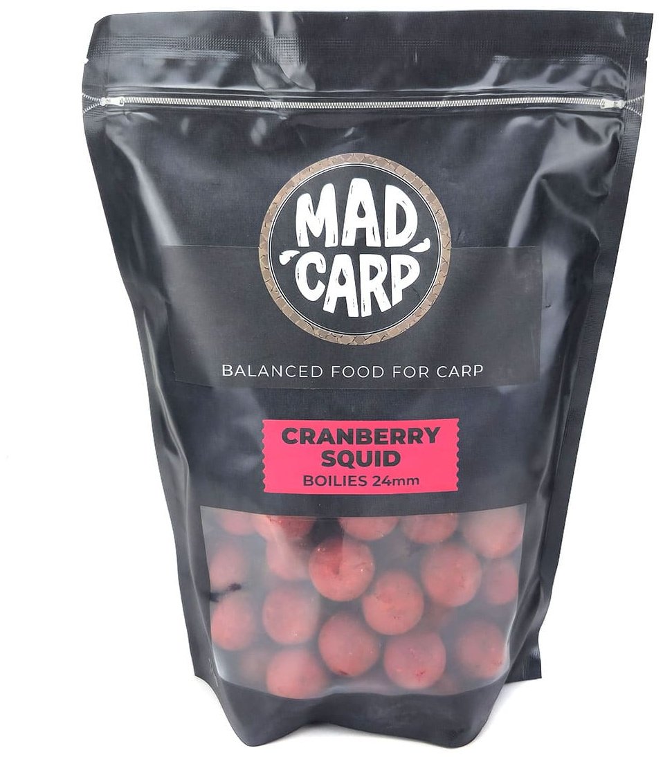 Прикормка Mad Carp Baits Balanced food for carp Cranberry Squid 1 кг купить,NaN