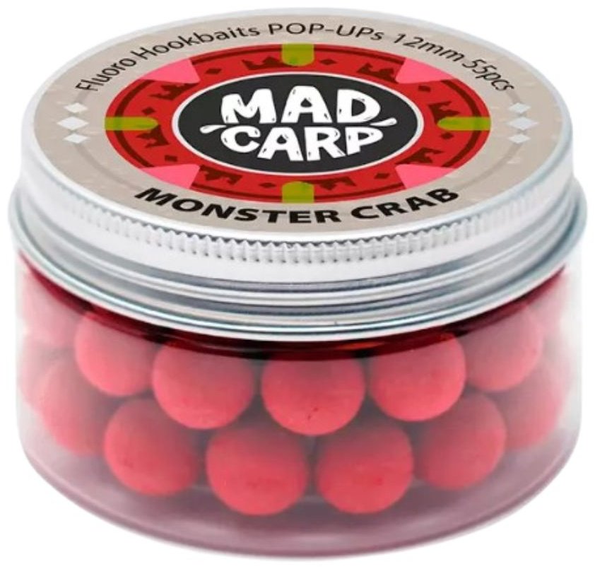Прикормка Mad Carp Baits Плавающие MDCPMC12, 12 мм. Monster Crab 0.1 кг купить,NaN