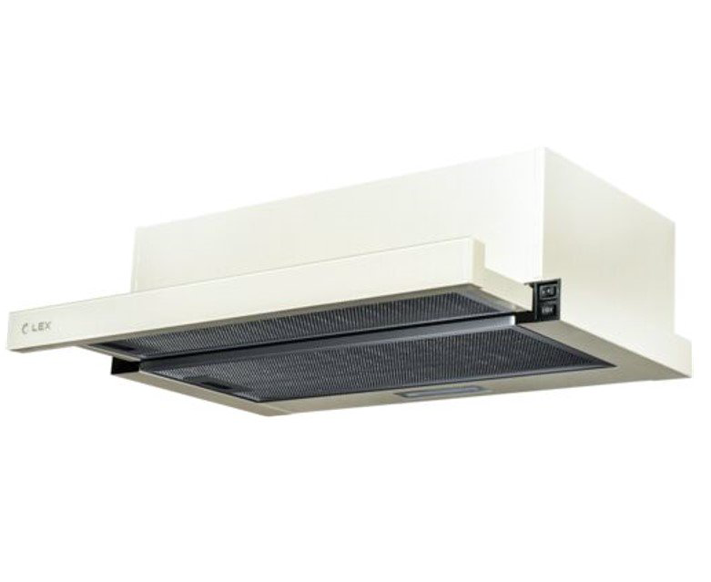 Встраиваемая вытяжка Lex Hubble G 600 Ivory Light бежевый купить,NaN