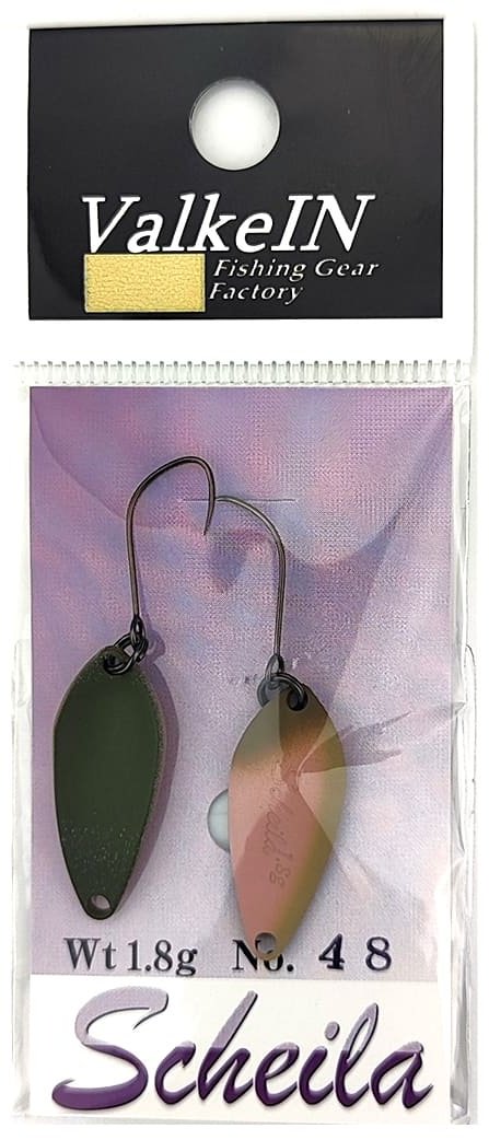 Блесна ValkeIN ValkeIN Scheila# 1.8g Color 48, Peach Wood 1 шт купить,NaN