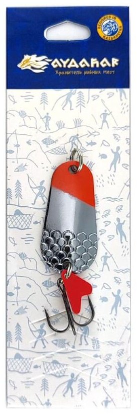 Блесна Айдхар Шторлинг №2 1 шт 45 мм B003 Silver Red Flash купить,NaN