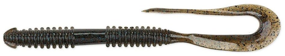 Мягкая приманка KEITECH Mad Wag Long 11 6 шт 260 мм 207S Green Pumpkin PP Blue FLK купить,NaN