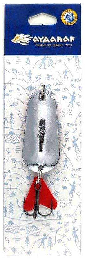 Блесна Айдахар Шторлинг №3 1 шт 50 мм B003 Silver Red Flash купить,NaN
