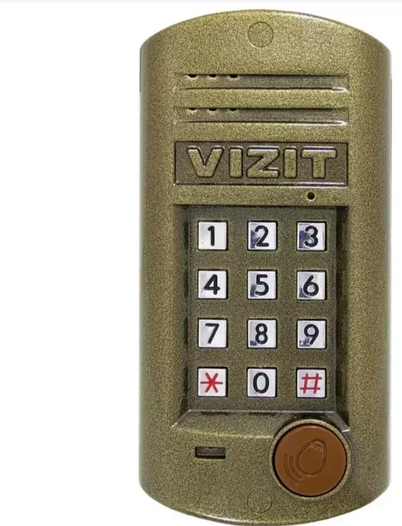 VIZIT вызывная панель БВД 315 F 4627186013035 коричневый