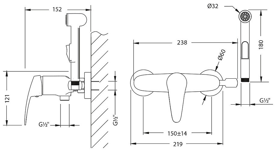 Lemark гигиенический душ LM0418C купить,NaN