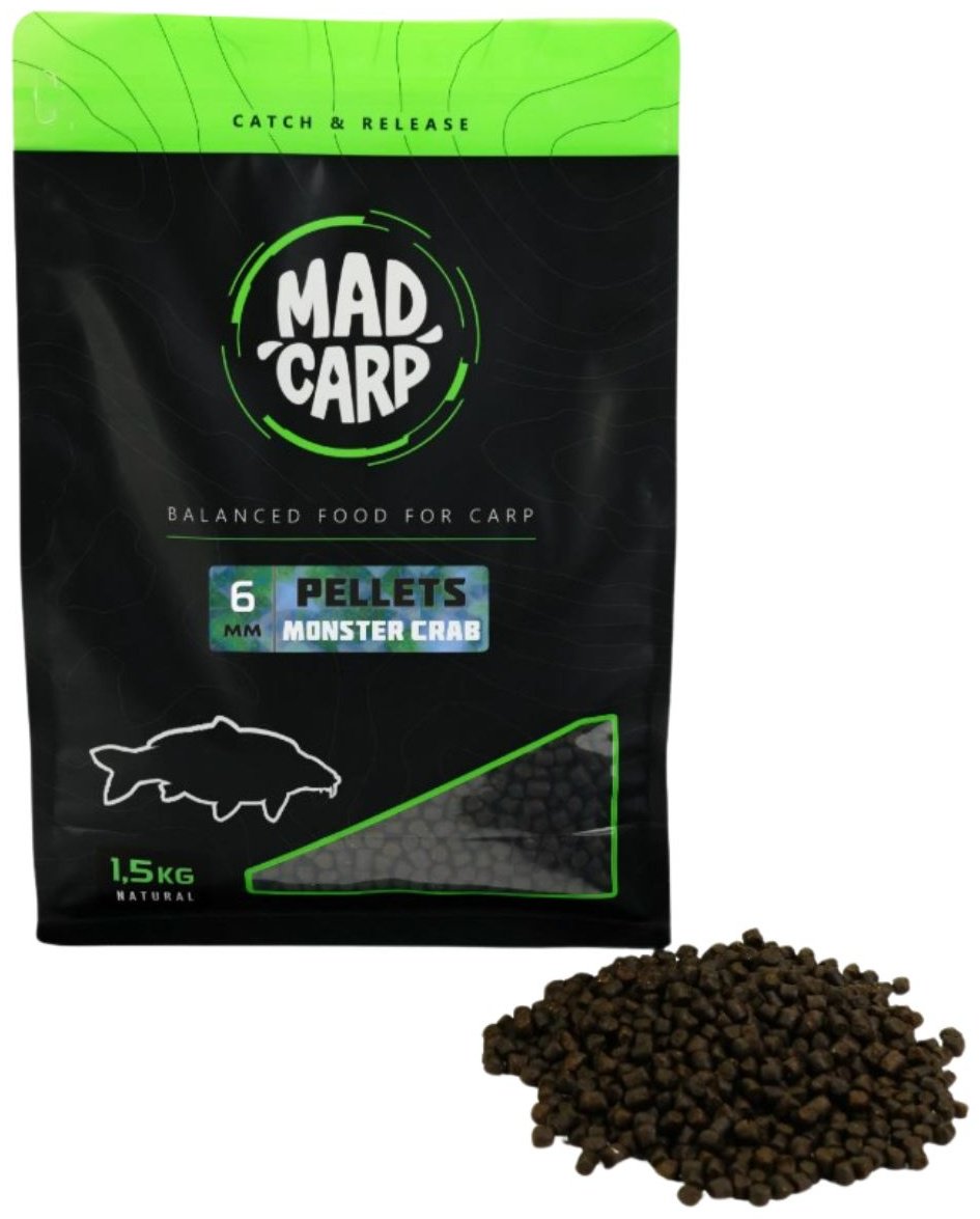 Прикормка Mad Carp Baits MDCPEMC6 Monster Crab 1.5 кг купить,NaN