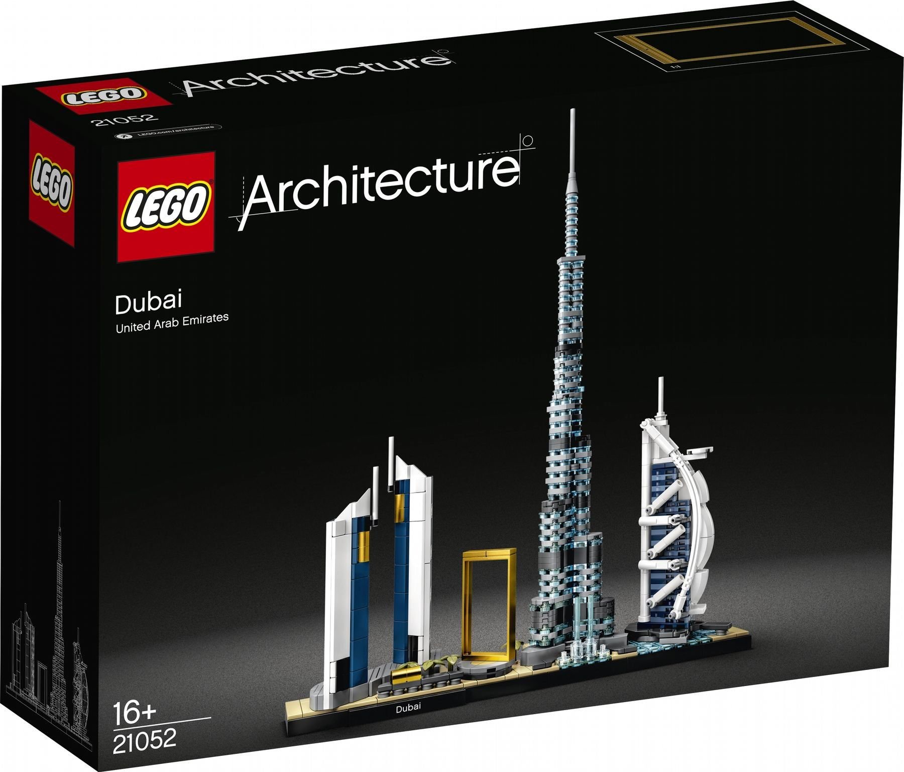 Конструктор Lego Дубай Architecture 21052 купить,NaN