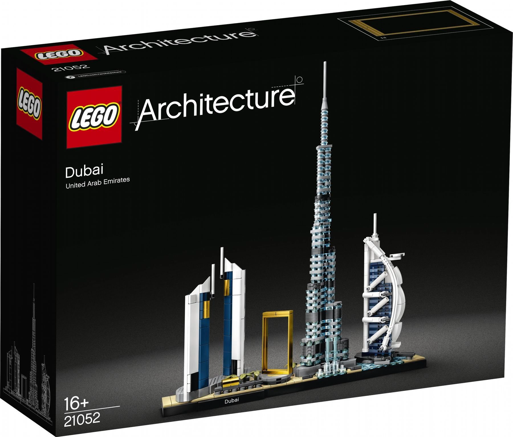Конструктор Lego Дубай Architecture 21052 купить,NaN