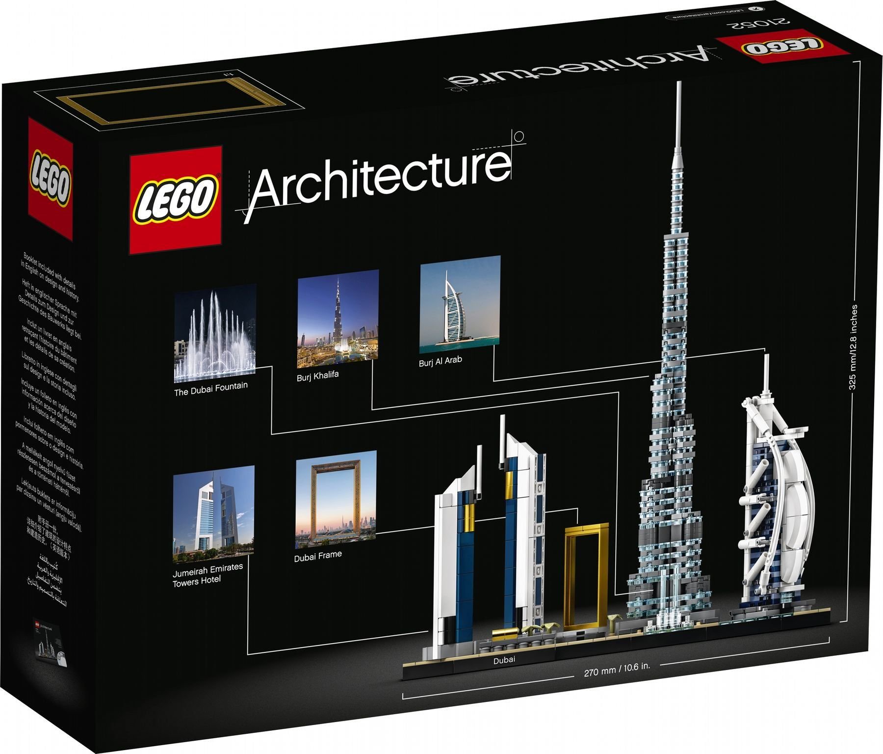 Конструктор Lego Дубай Architecture 21052 купить,NaN