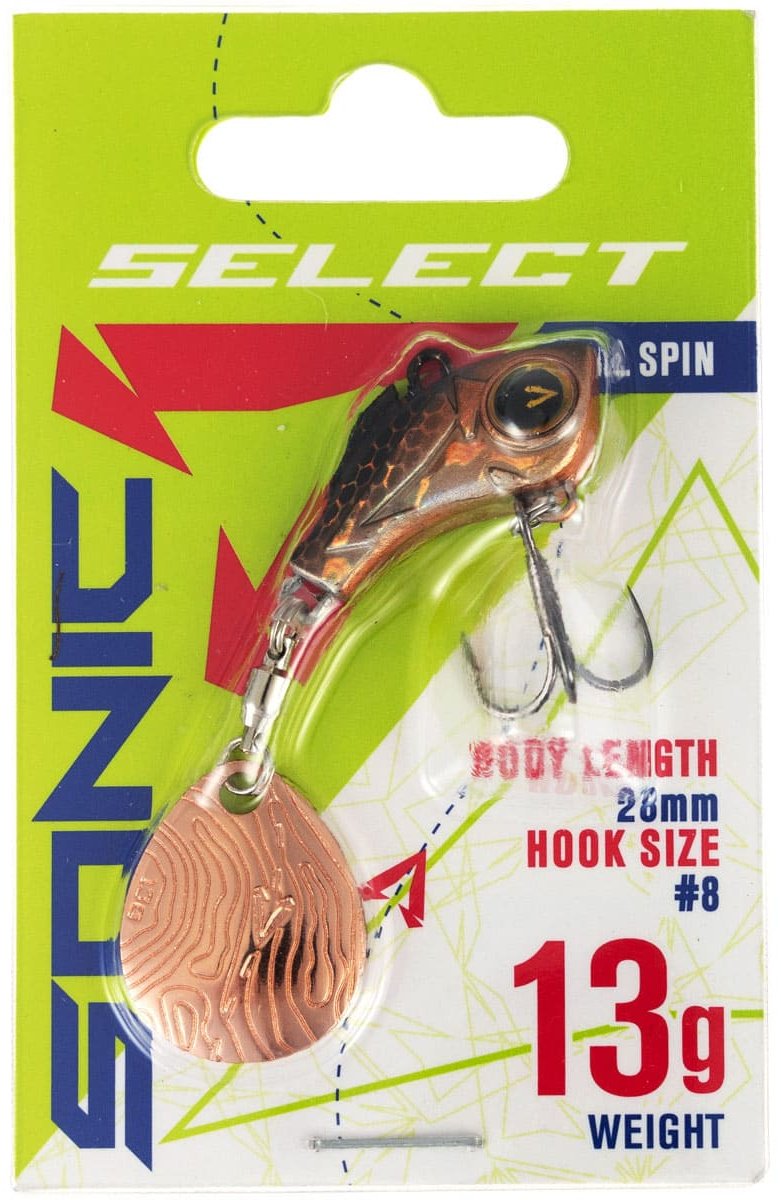 Тейл-спиннер SELECT Sonic 13g#, 28mm, цвет 16 1 шт купить,NaN