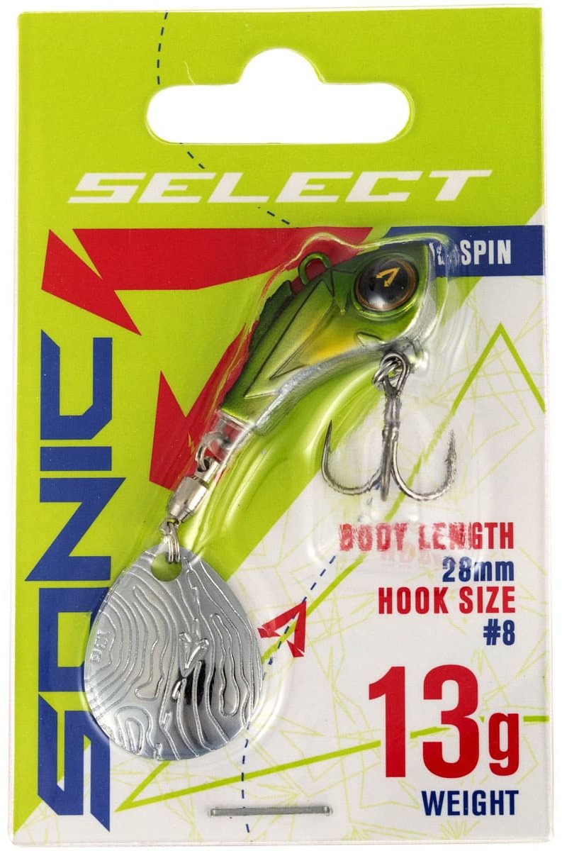 Тейл-спиннер SELECT Sonic 13g#, 28mm, цвет 09 1 шт купить,NaN