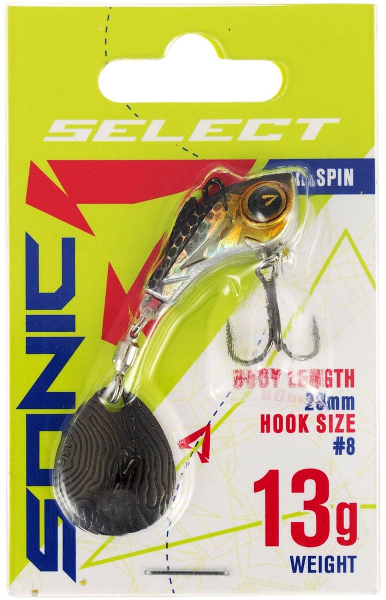 Тейл-спиннер SELECT Sonic 13g#, 28mm, цвет 07 1 шт купить,NaN