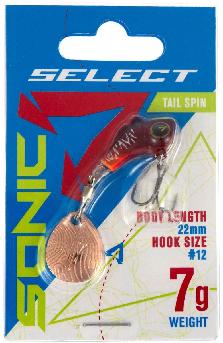 Тейл-спиннер SELECT Sonic 7g#, 22mm, цвет 06 1 шт купить,NaN