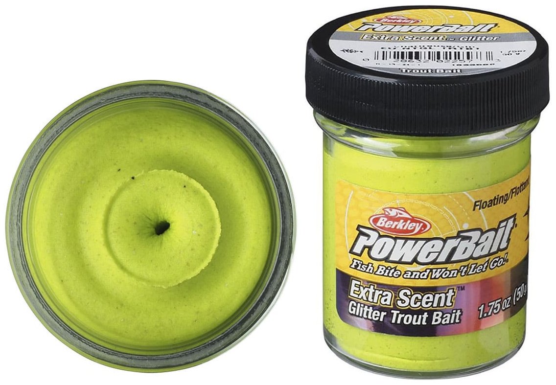 Прикормка Berkley Berkley PowerBait Extra Scent Glitter# Сыр (Cheese) Сыр 0.05 кг купить,NaN