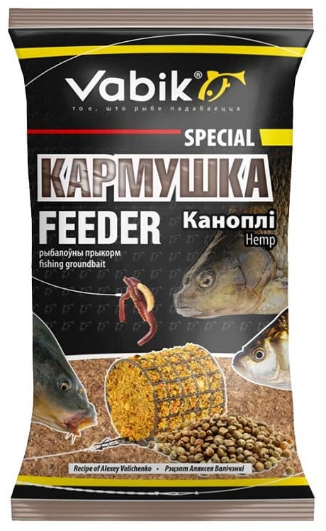 Прикормка Vabik 001452 Конопля 1 кг купить,NaN