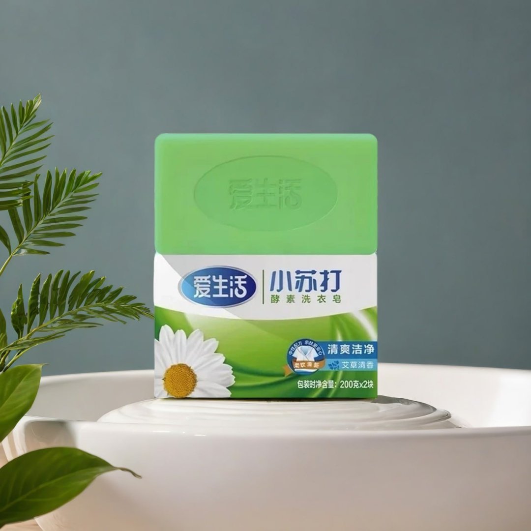 Кусковое мыло хозяйственное Greenleaf Кусковые мыло 2шт ромашка 200гр 2 шт