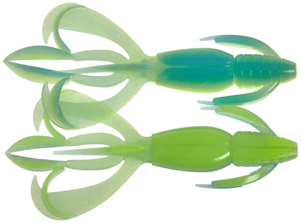 Мягкая приманка KEITECH Crazy Flapper 2 8 шт 50 мм PAL03T Ice Chartreuse купить,NaN