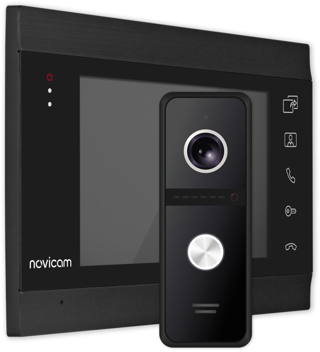 Novicam видеодомофон MAGIC 7C KIT DARK 4222 черный - ForteMarket Novicam видеодомофон MAGIC 7C KIT DARK 4222 черный купить,0